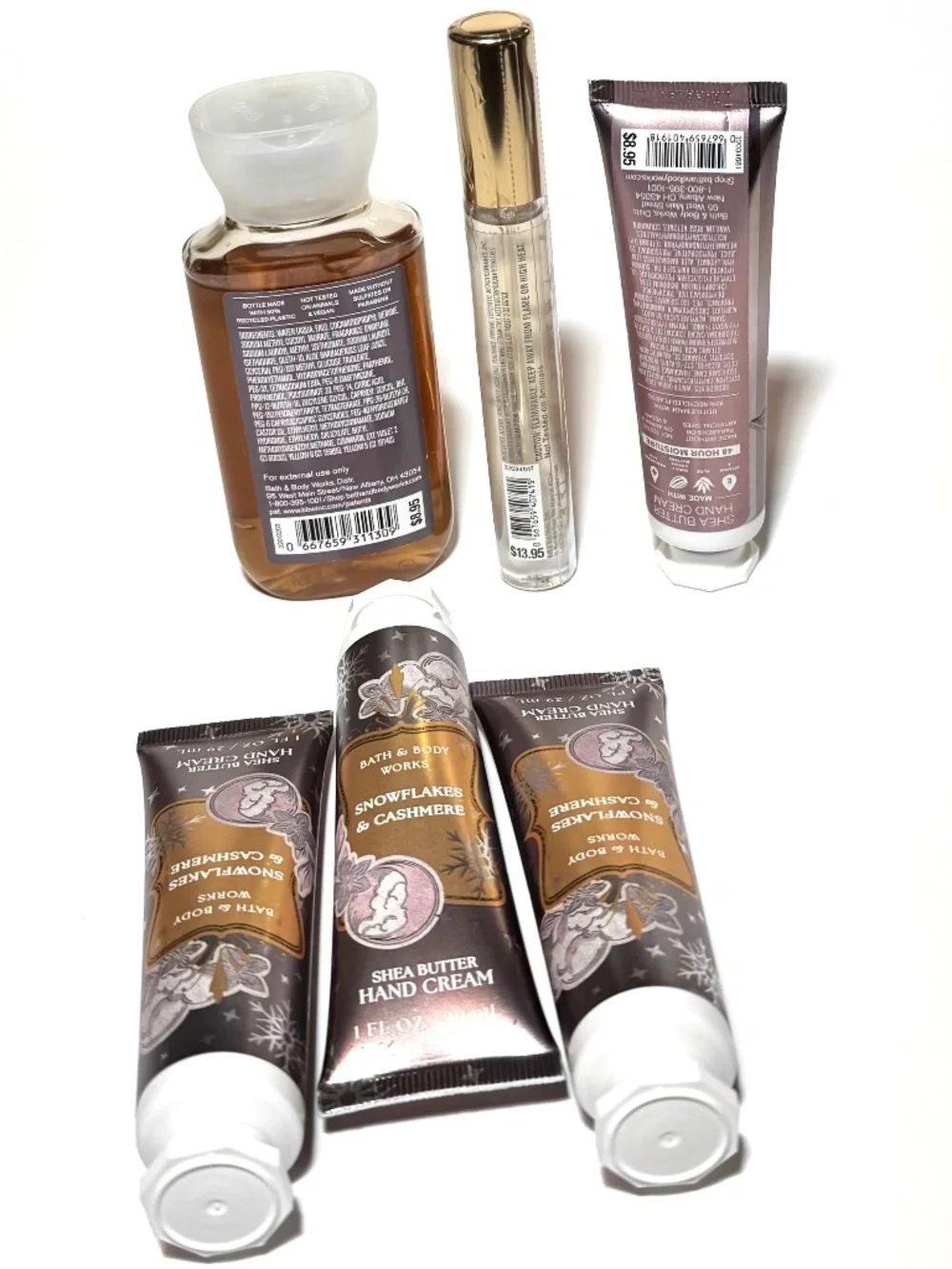 SNOWFLAKES & CASHMERE Body Care Bundle